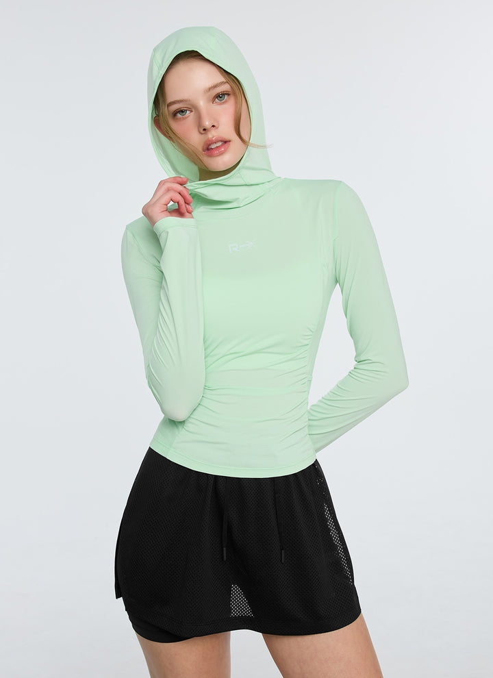 RX Air Breeze Shirring Hoodie