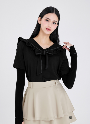 Golf Sailor Frill Collar Short Sleeve Golf Sailor Frill Collar Short Sleeve