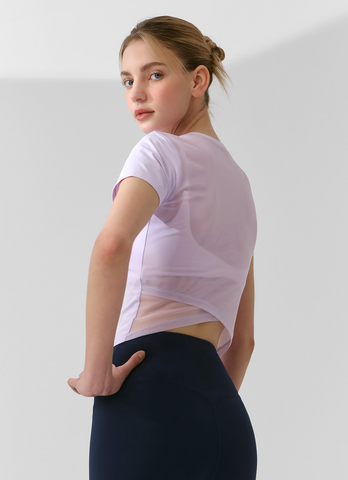 Breathable Power Mesh Short Sleeve Breathable Power Mesh Short Sleeve