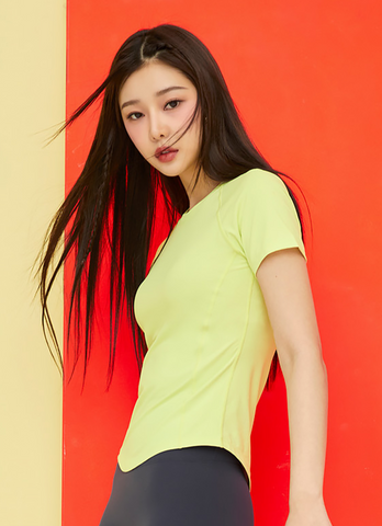 Daily Feather Slim Fit Short Sleeve T-shirt Daily Feather Slim Fit Short Sleeve T-shirt