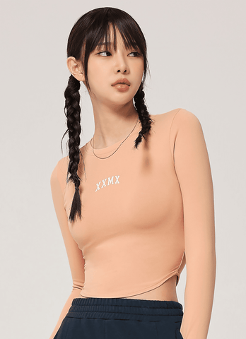 Cotton Like Finger Hole Long Sleeve Cotton Like Finger Hole Long Sleeve