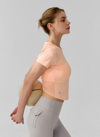 XFK1TS1005-PeachSherbet-M XFK1TS1005-PeachSherbet-M