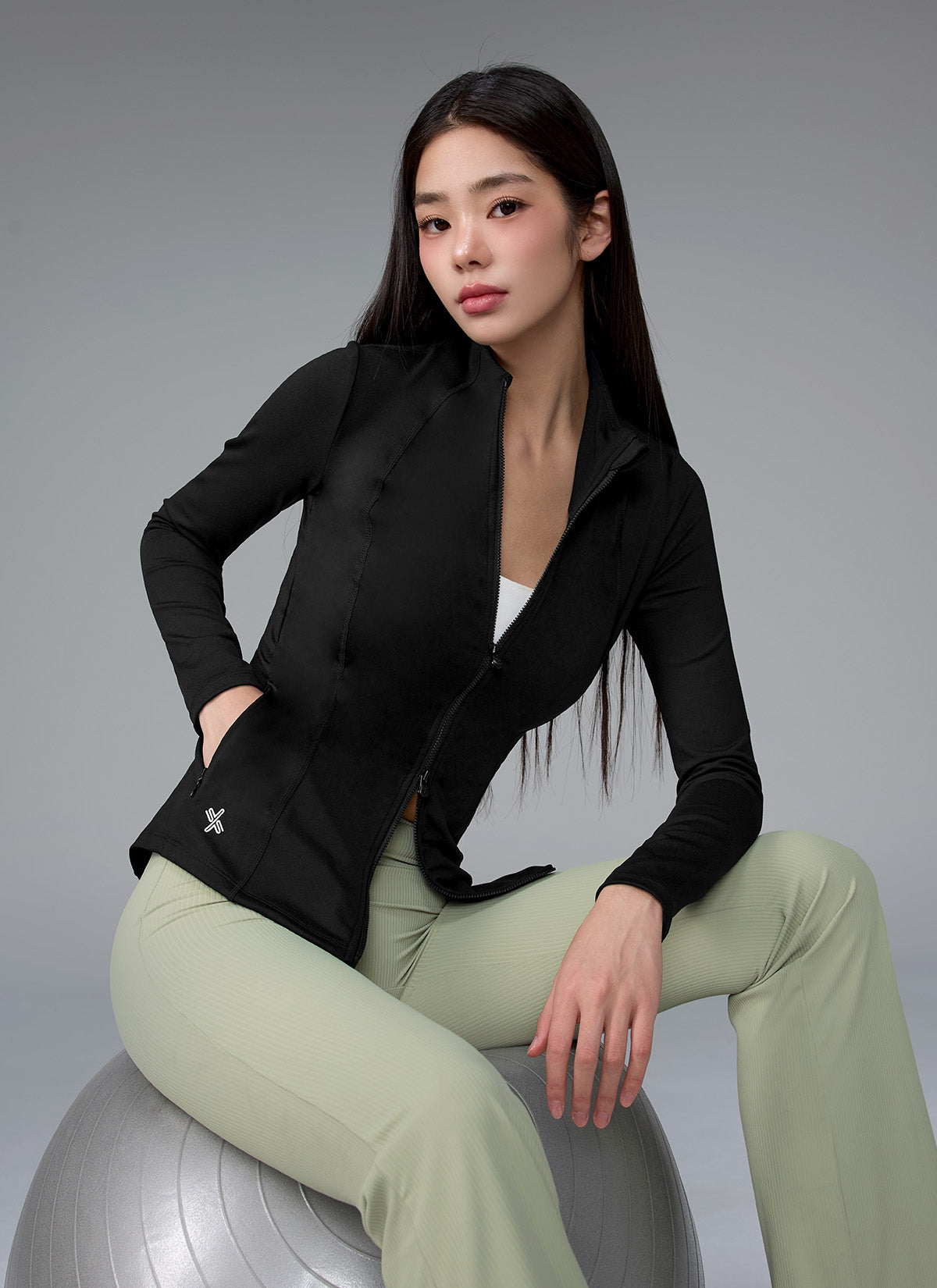 XELLA Intension Slim Fit Zip-up Jacket