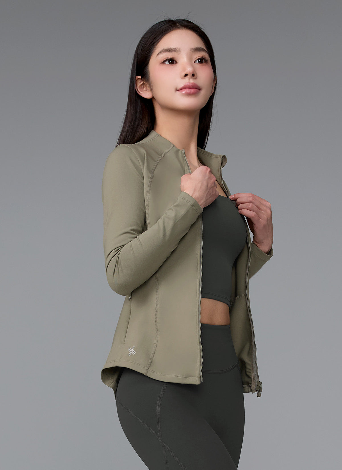XELLA Intension Slim Fit Zip-up Jacket
