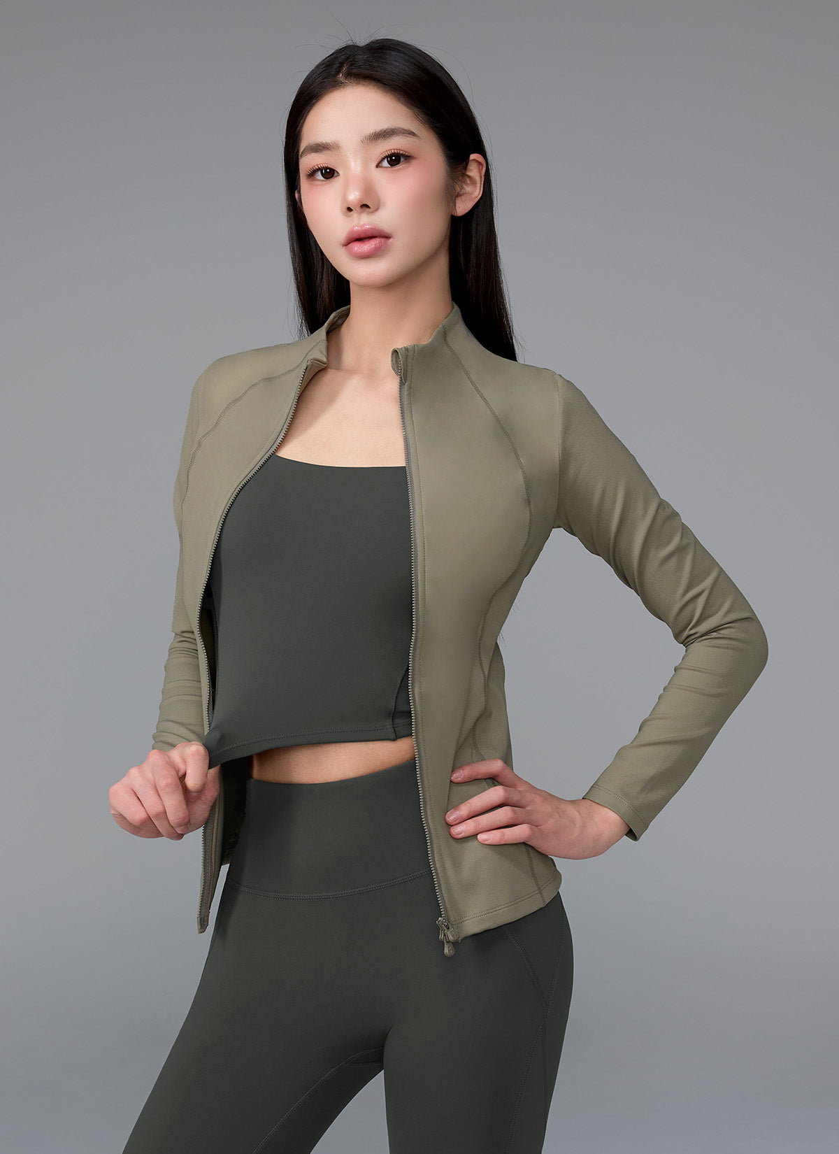 XELLA Intension Slim Fit Zip-up Jacket