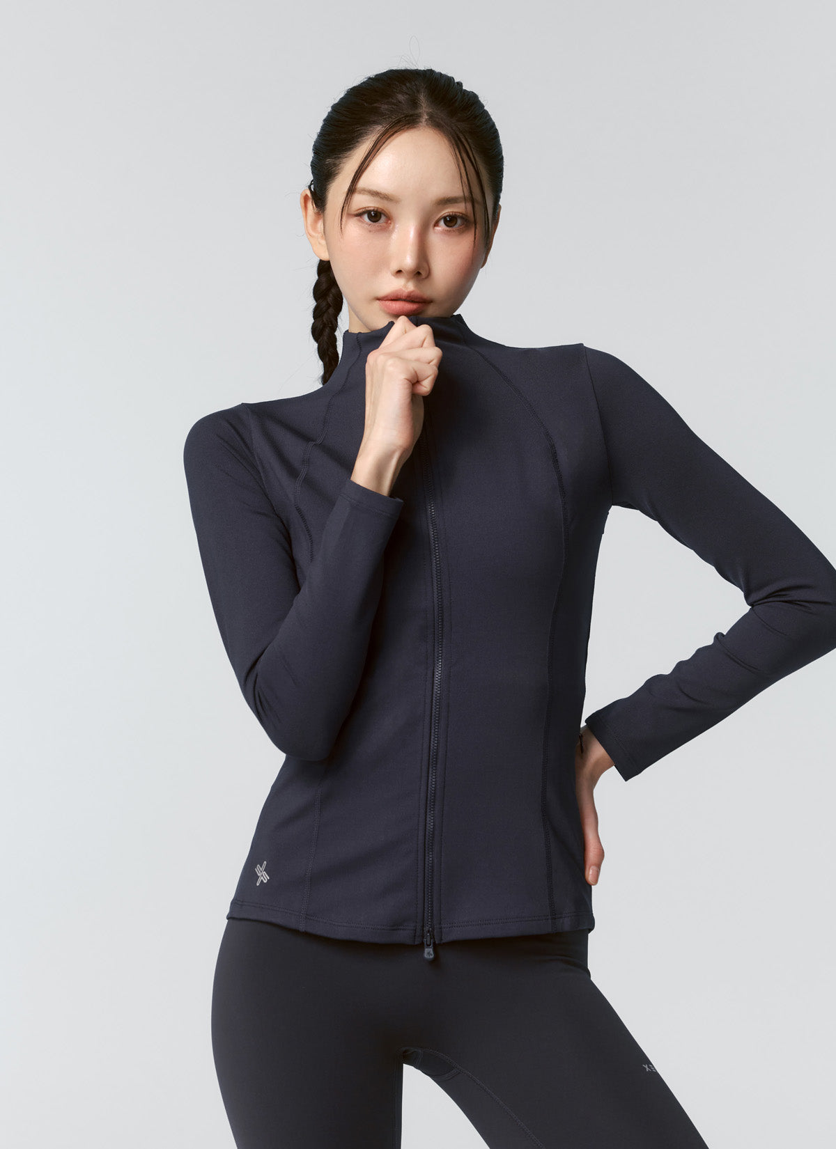 XELLA Intension Slim Fit Zip-up Jacket