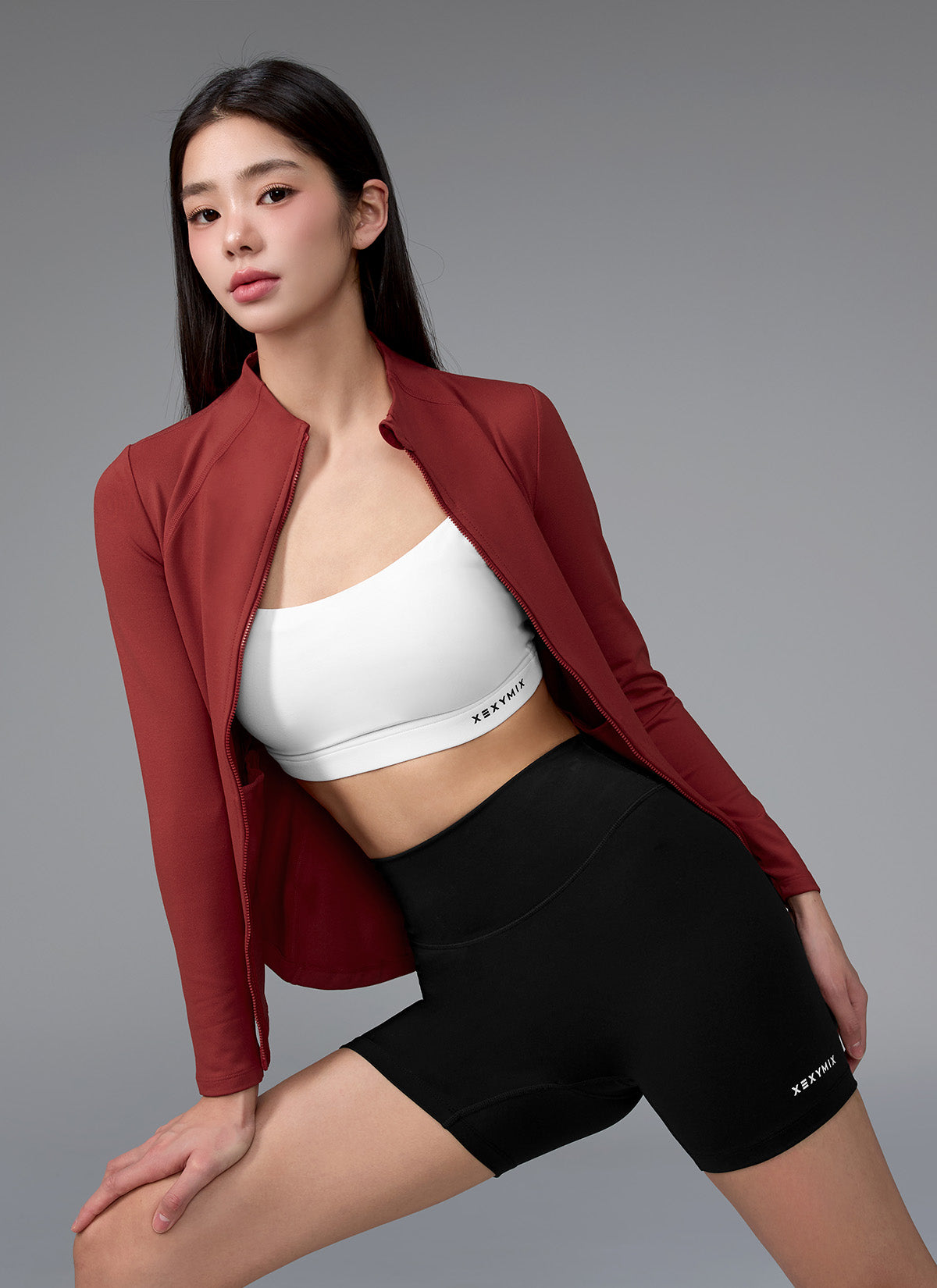 XELLA Intension Slim Fit Zip-up Jacket