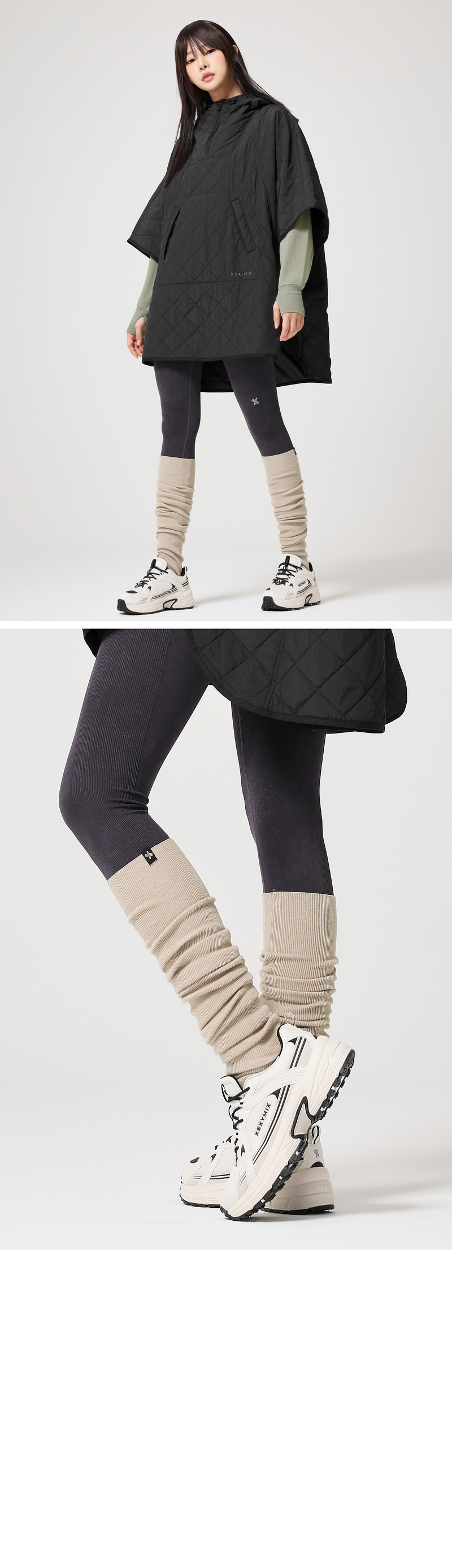 Leg Warmer in Earth Beige