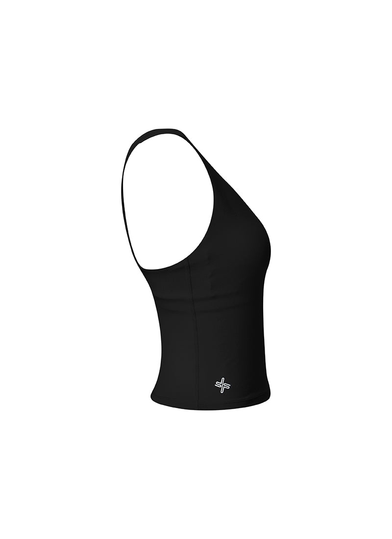 Unbalanced Strap Crop Top