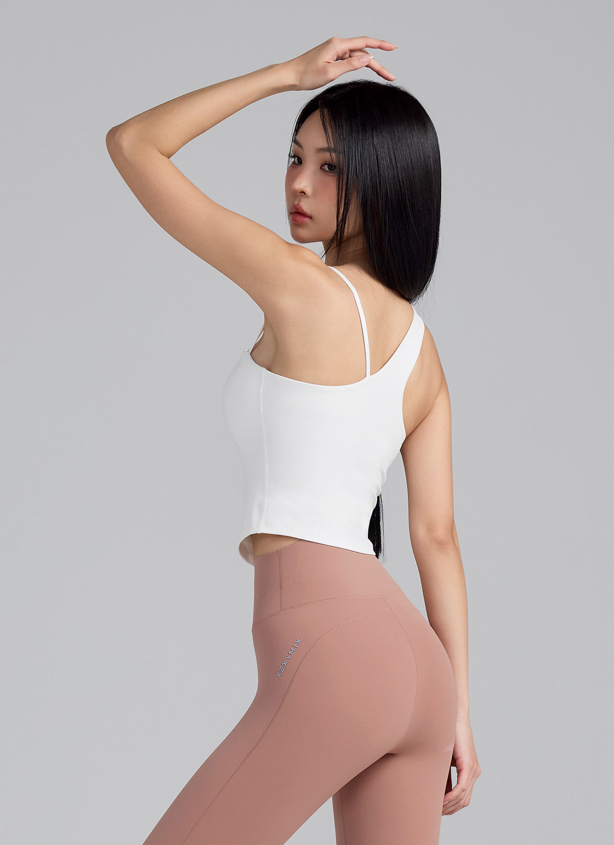 Unbalanced Strap Crop Top
