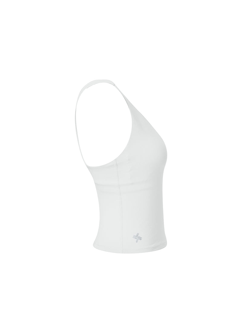 Unbalanced Strap Crop Top
