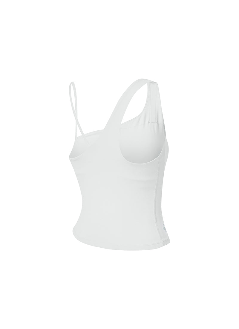 Unbalanced Strap Crop Top