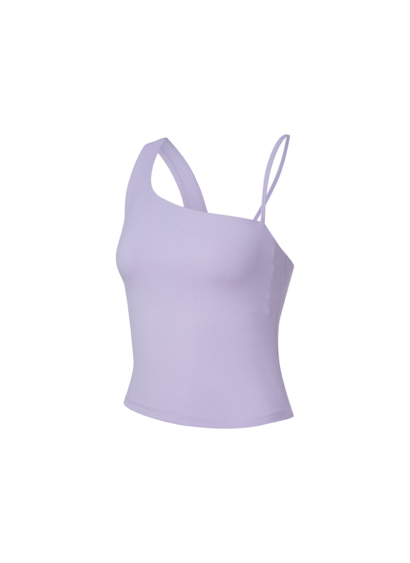 Unbalanced Strap Crop Top