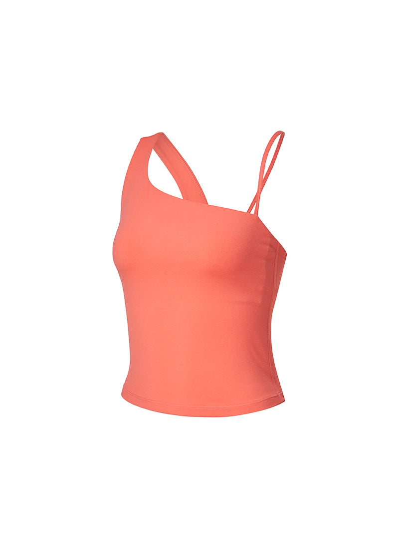 Unbalanced Strap Crop Top