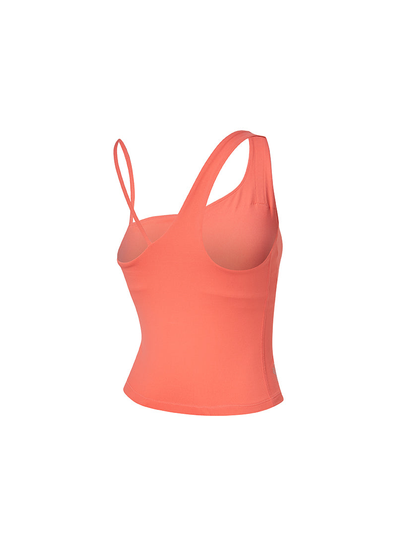 Unbalanced Strap Crop Top