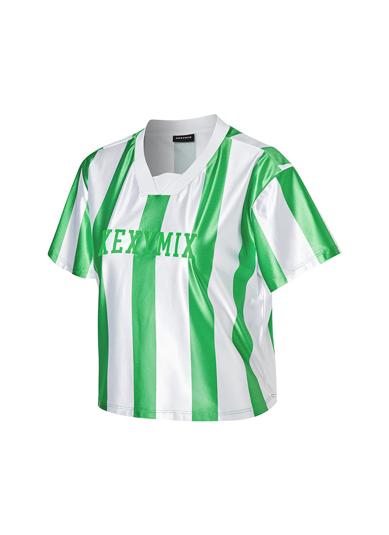 Color Block Jersey Short Sleeve
