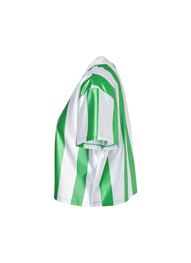 Color Block Jersey Short Sleeve
