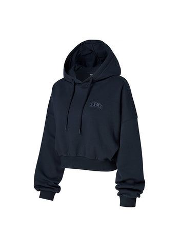 Warm Cotton Crop Hoodie