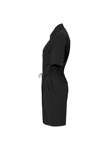 Golf Comfy Woven String Zip-Up Jumpsuit
