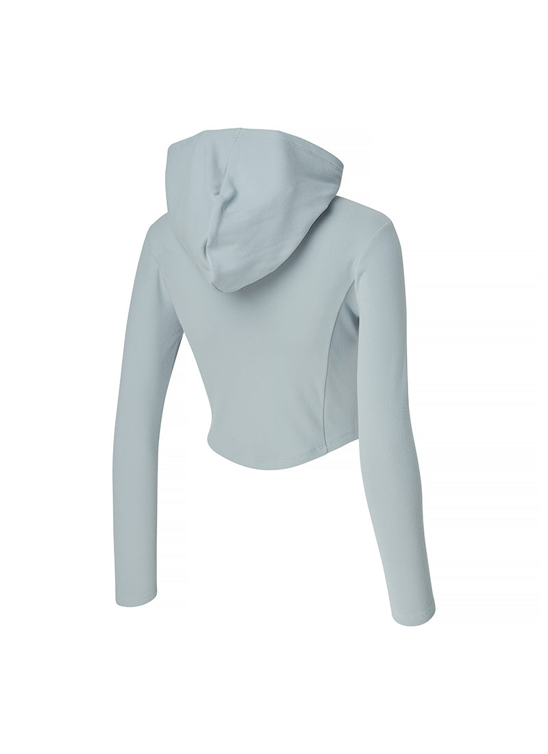 Slim Fit Napping Hood Zip-Up Jacket