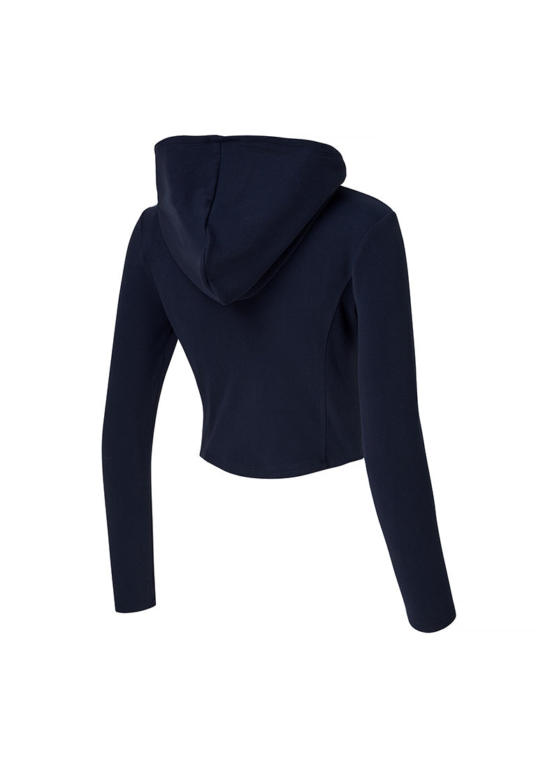 Slim Fit Napping Hood Zip-Up Jacket