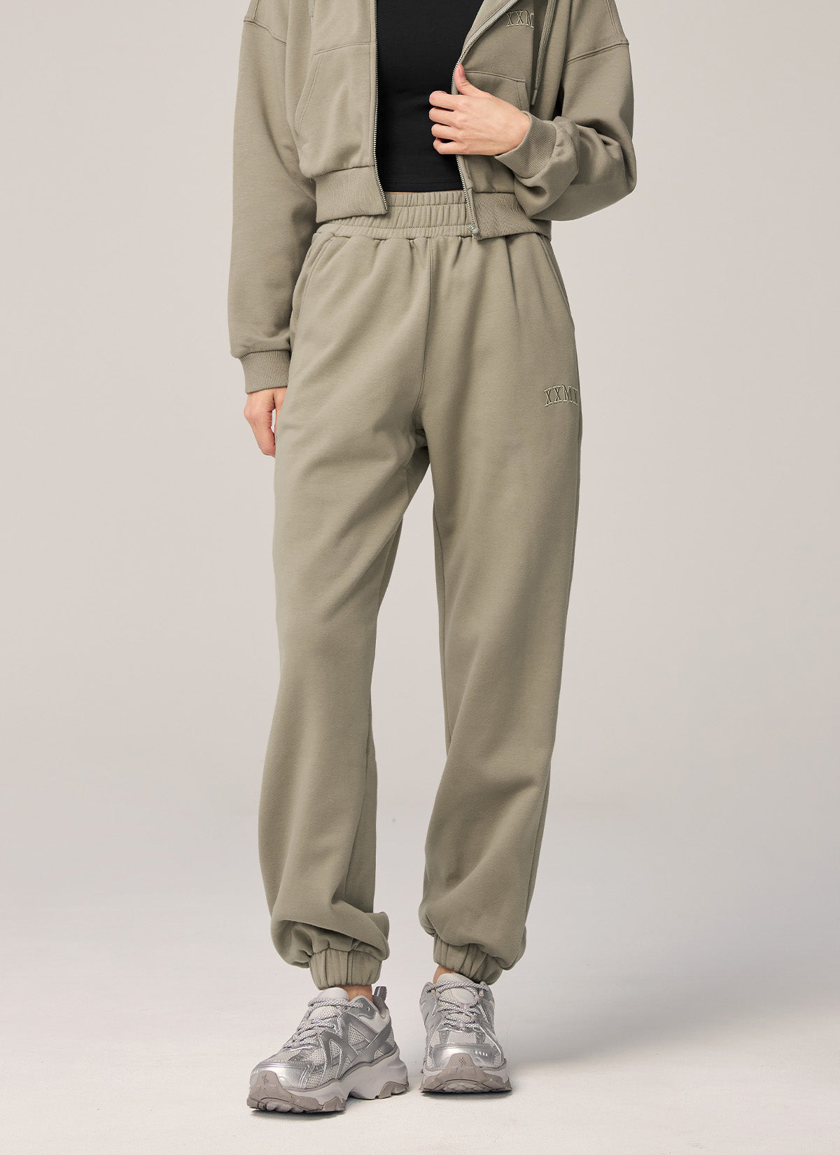 Warm Cotton Basic Jogger Pants