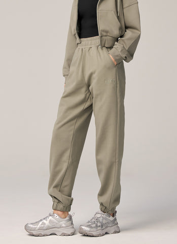 Warm Cotton Basic Jogger Pants