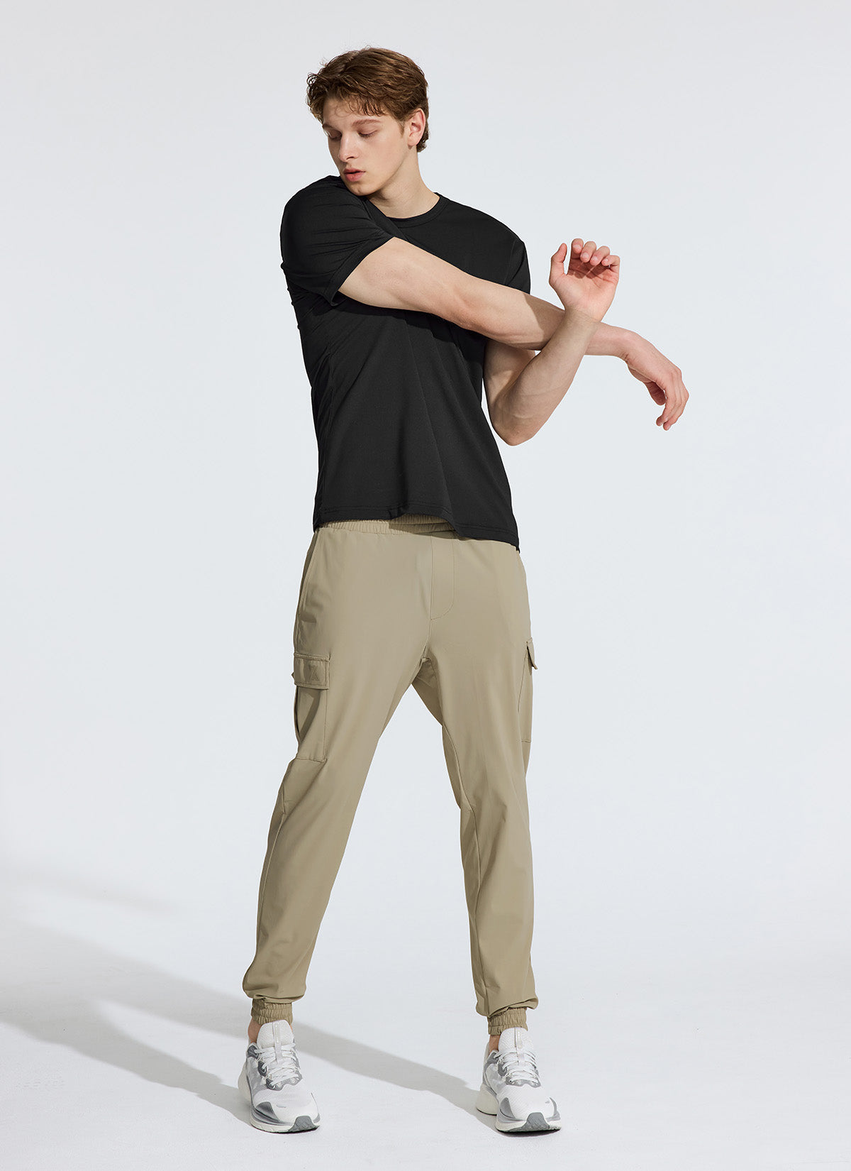 Mens Ice Feather Muscle Fit Short Sleeve