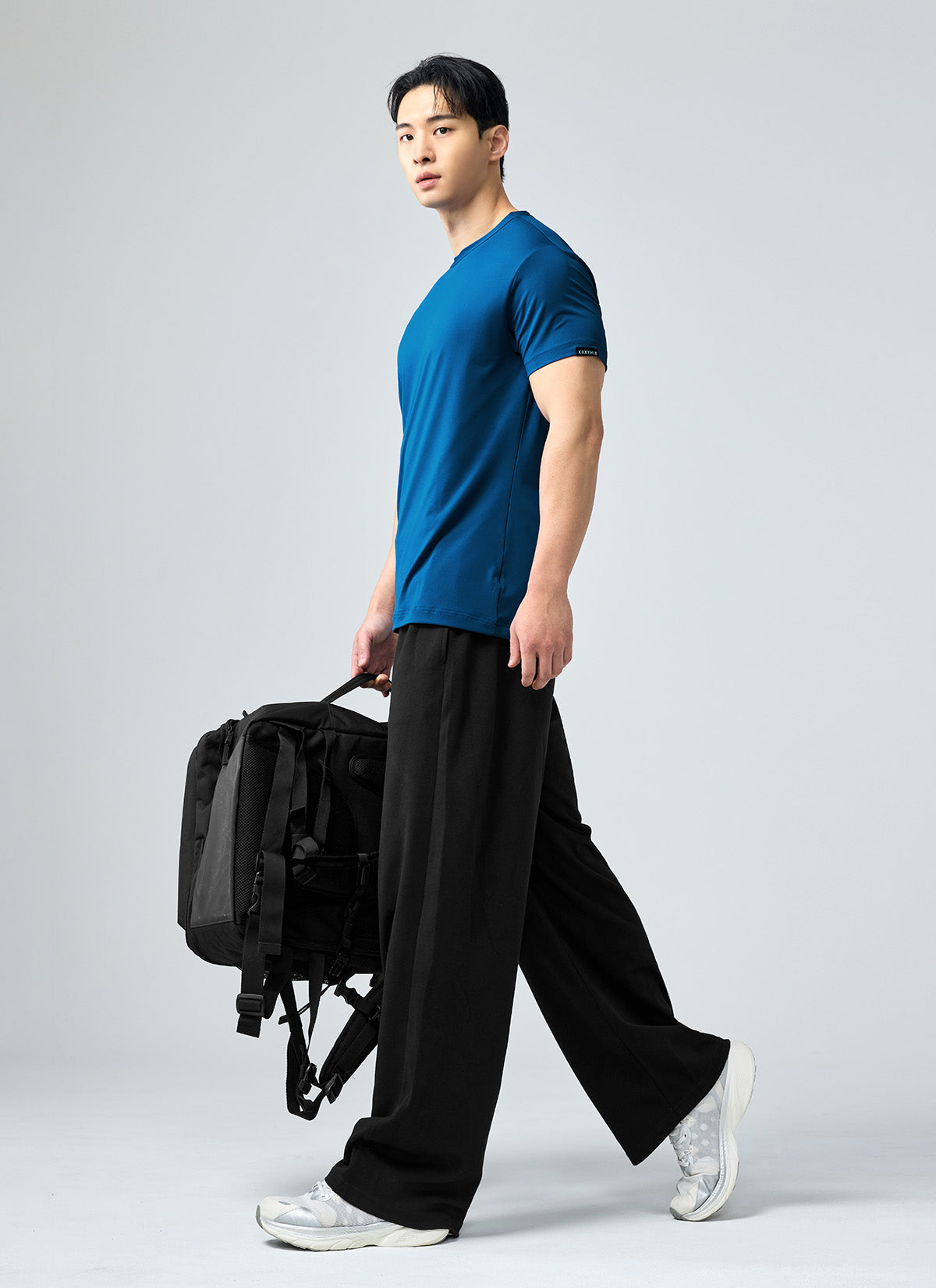 Mens Ice Feather Muscle Fit Short Sleeve