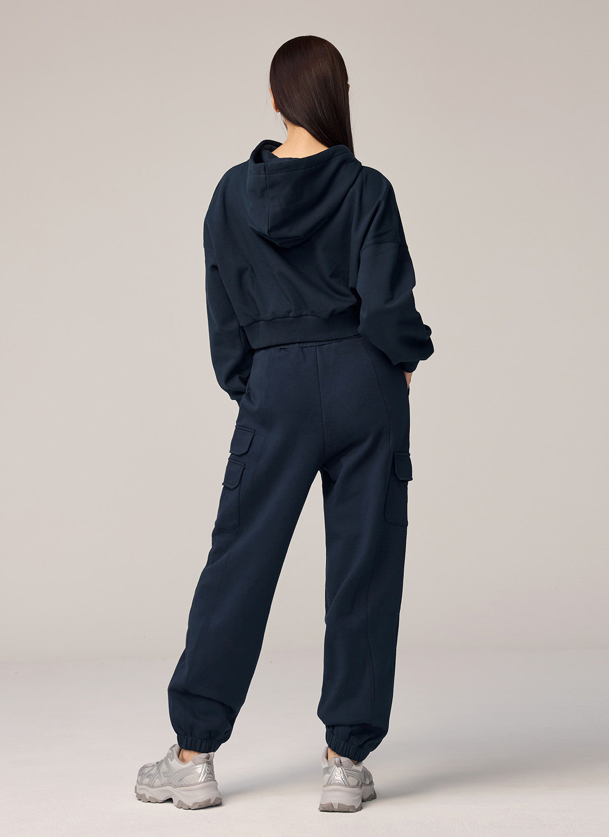 Warm Cotton Cargo Jogger Pants