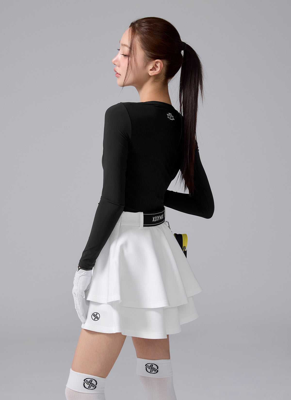 Golf Double Tiered Flare Skirt