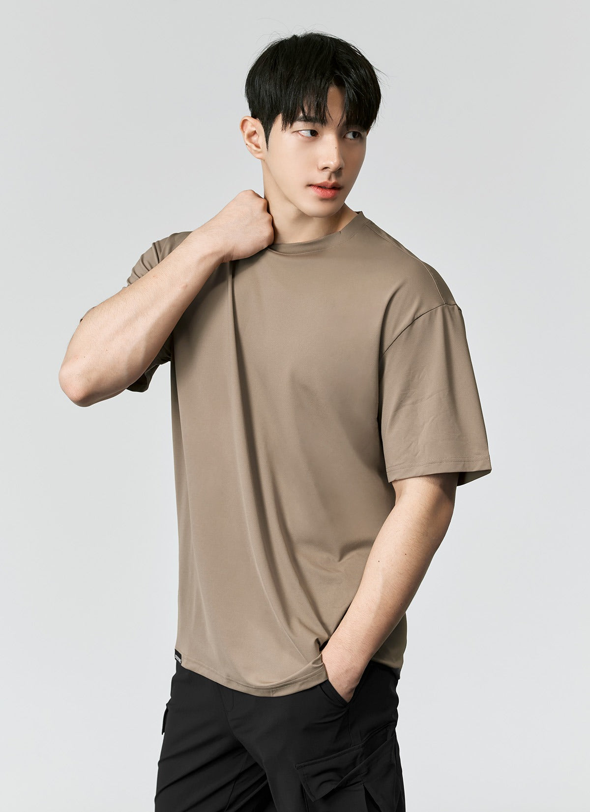 Mens Ice Feather Overfit Short Sleeve