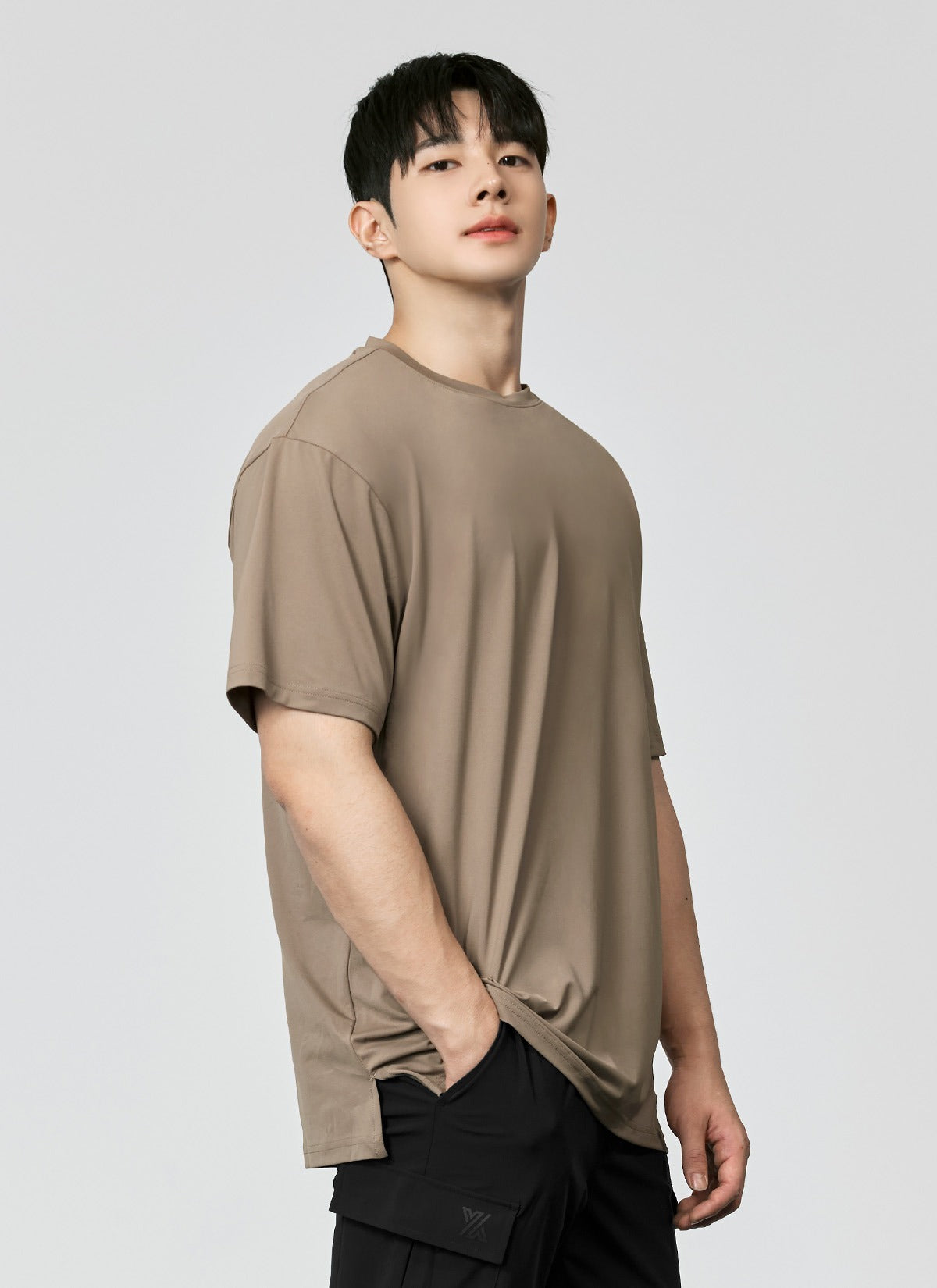 Mens Ice Feather Overfit Short Sleeve
