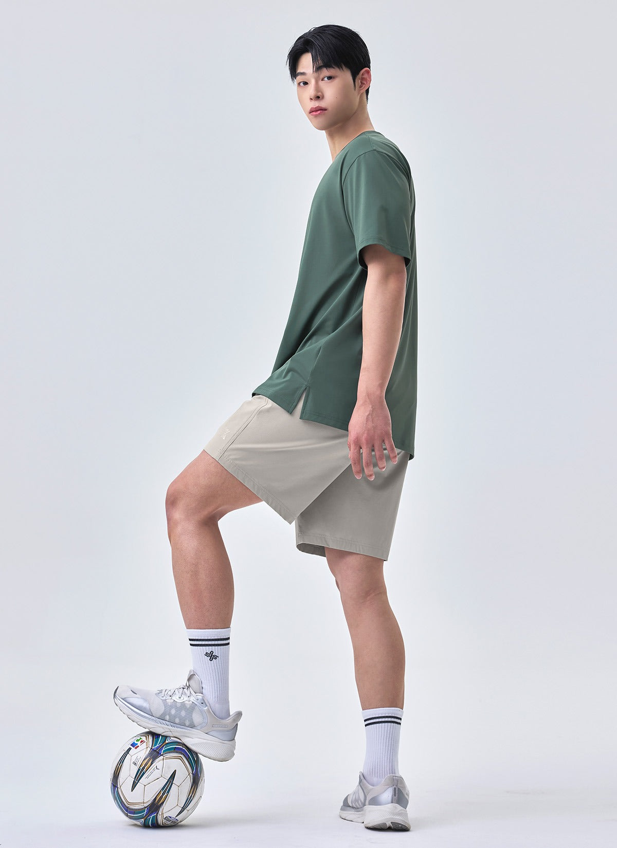 Mens Ice Feather Overfit Short Sleeve