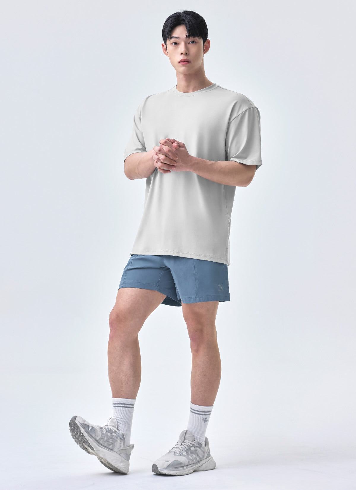 Mens Ice Feather Overfit Short Sleeve