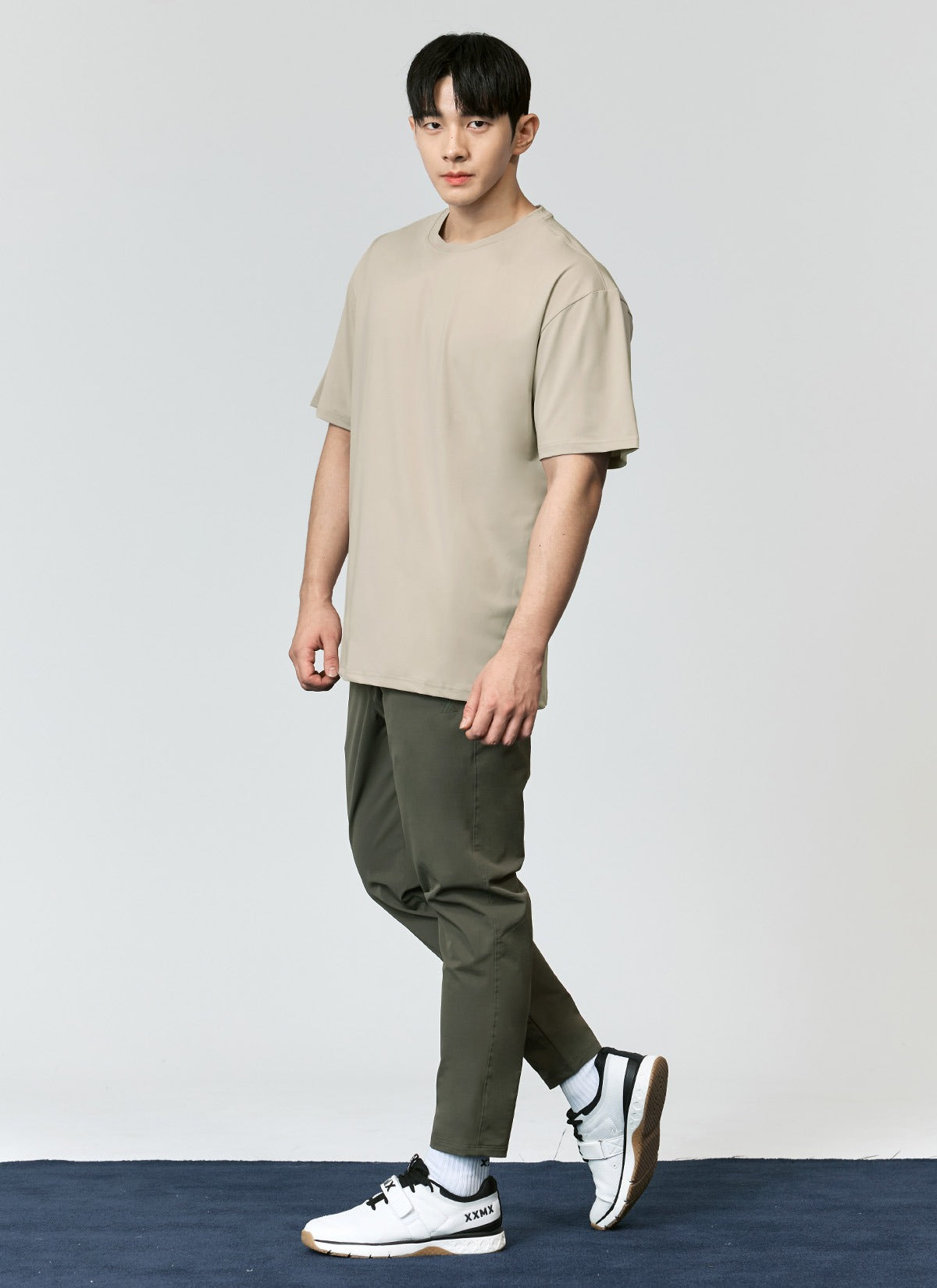 Mens Ice Feather Overfit Short Sleeve