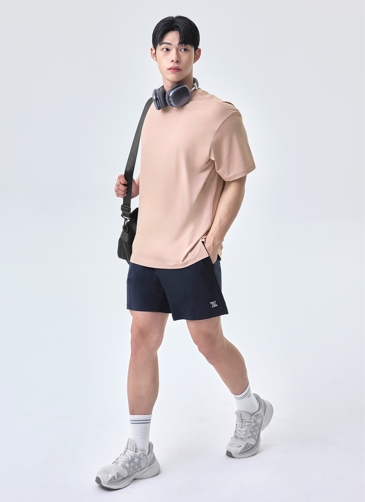 Mens Ice Feather Overfit Short Sleeve