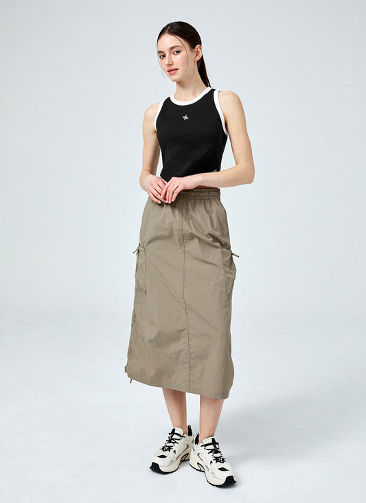 Comfort Utility Cargo Long Skirts