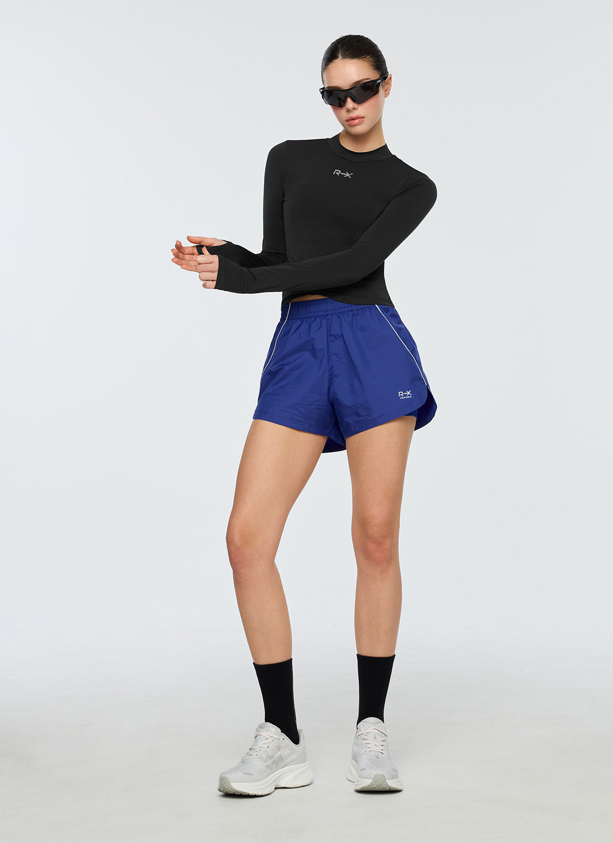 RX Reflective Curve Slit 2-in-1 Shorts