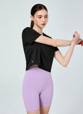 Ice Feather Light 2.0 Crop Short Sleeve