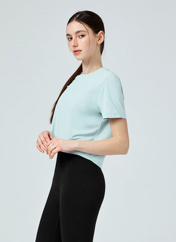 Ice Feather Light 2.0 Crop Short Sleeve