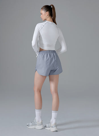 RX Reflective Curve-Slit 2in1 Runnnig Shorts