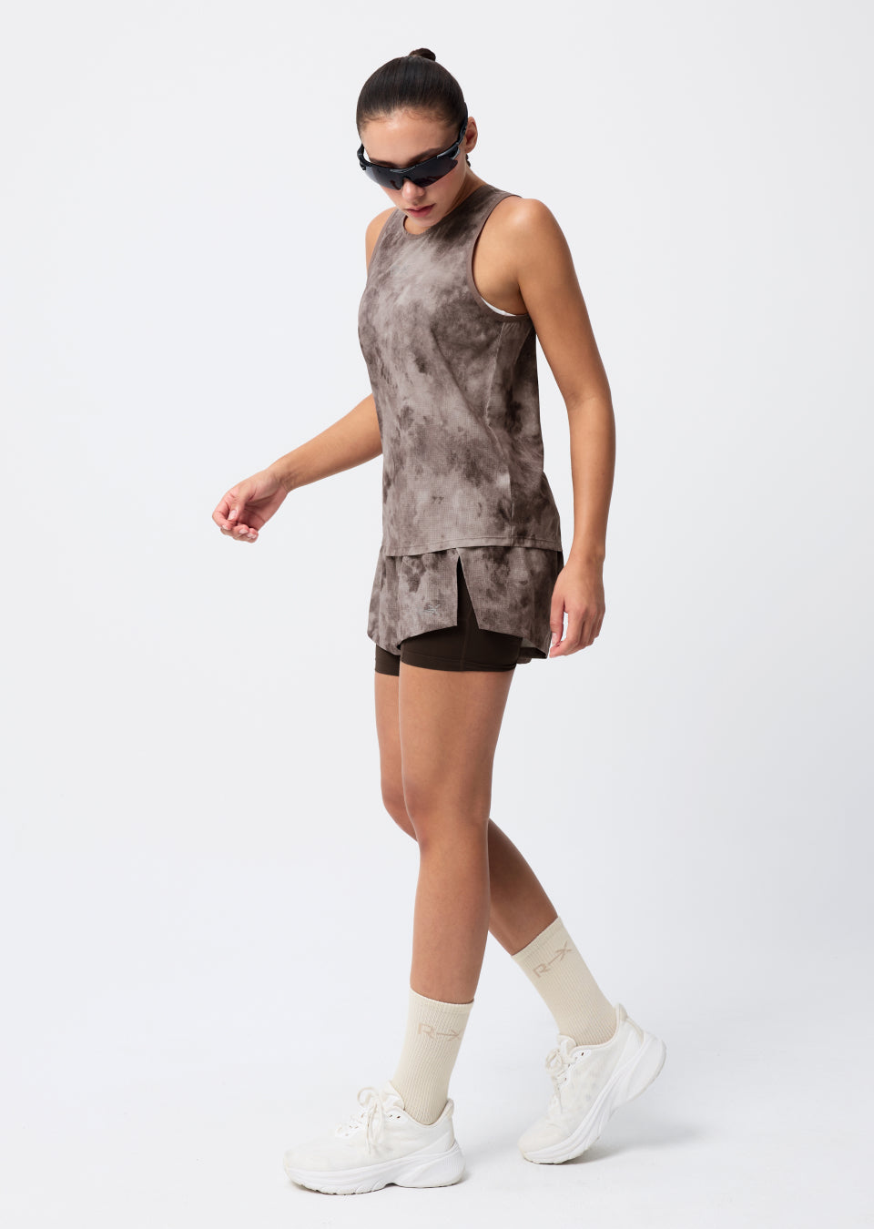 RX Air Run Tie-Dye Two-in-One Shorts
