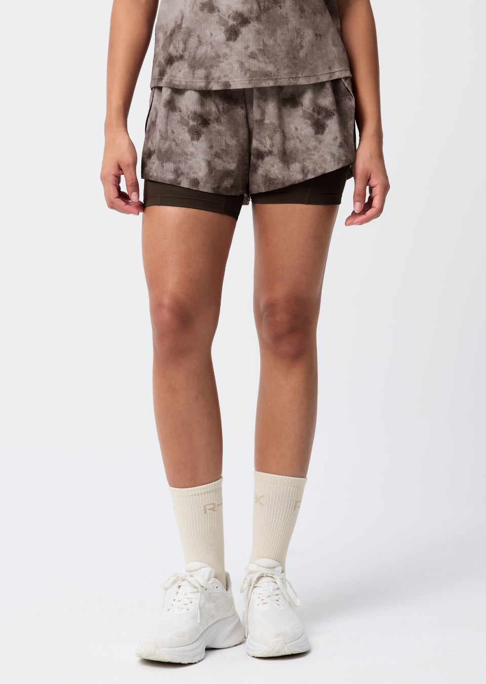 RX Air Run Tie-Dye Two-in-One Shorts