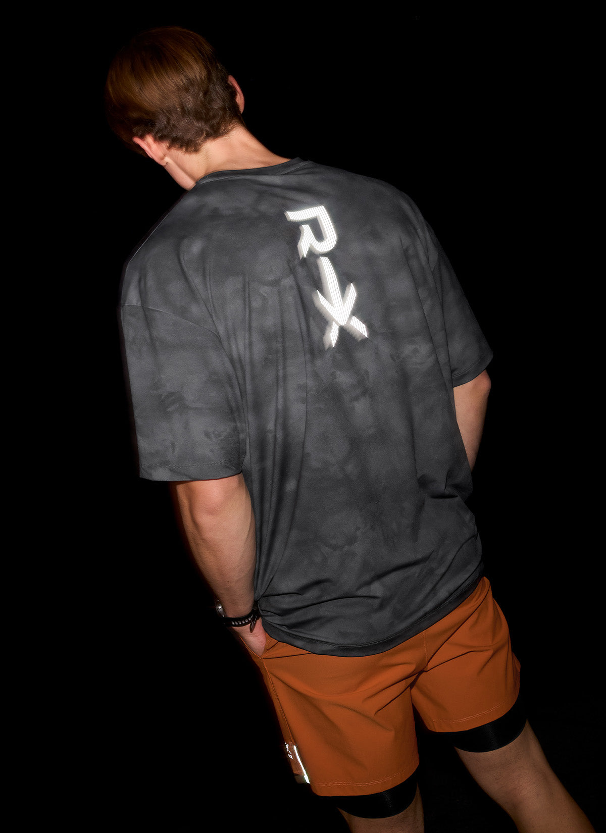 RX Men's Ice Feather Tie Dye Short Sleeve