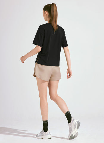 RX Reflective Curve-Slit 2in1 Runnnig Shorts