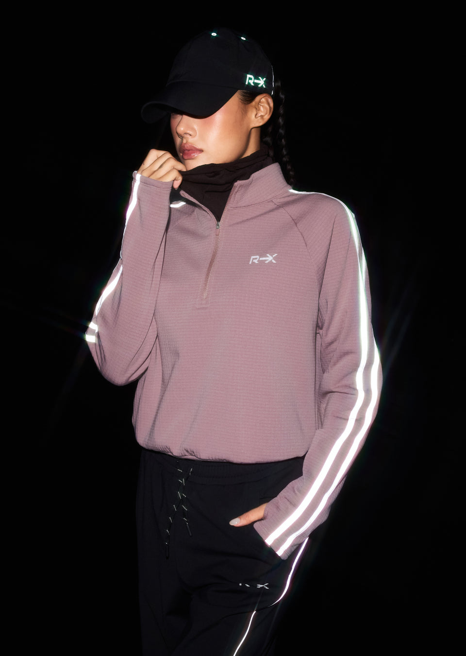 RX Glow Run Warm Half-Zip