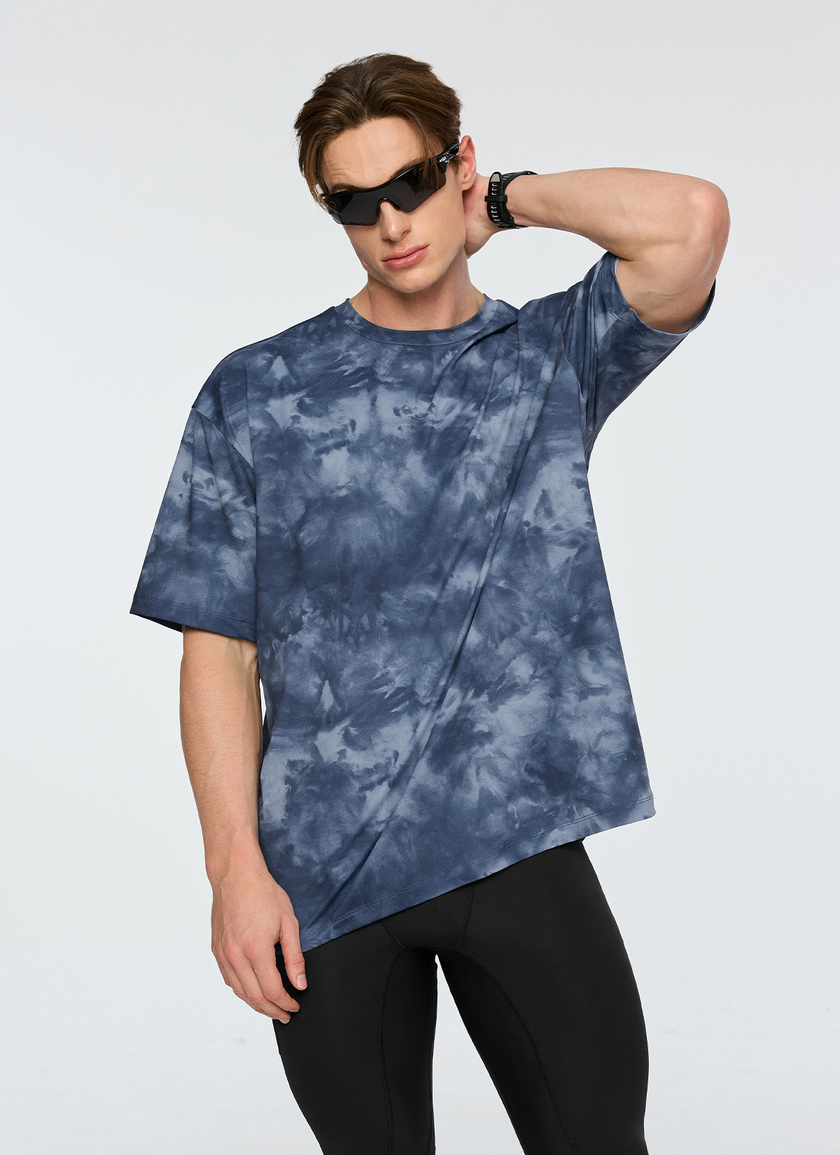 RX Men's Ice Feather Tie Dye Short Sleeve
