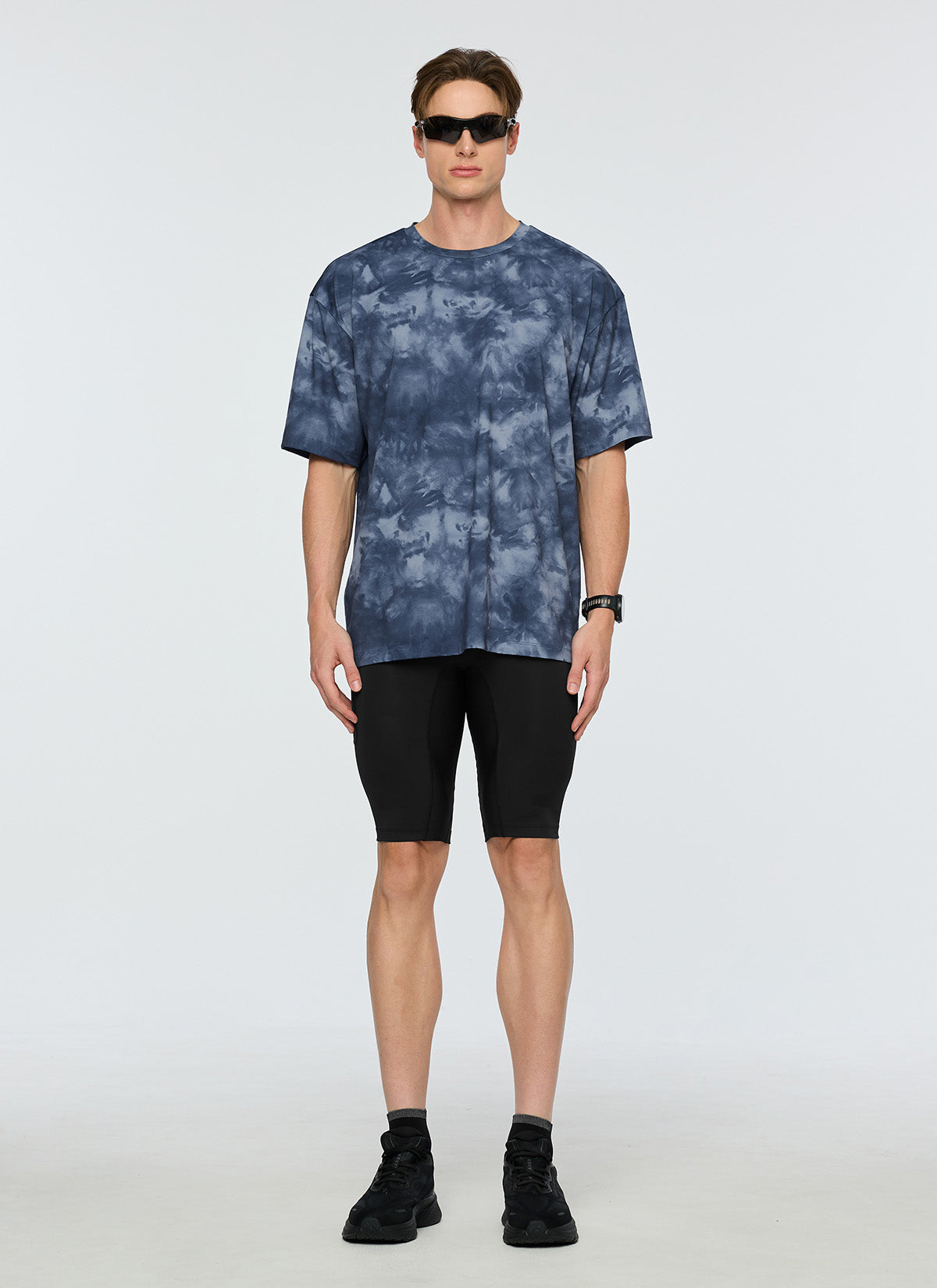 RX Men's Ice Feather Tie Dye Short Sleeve