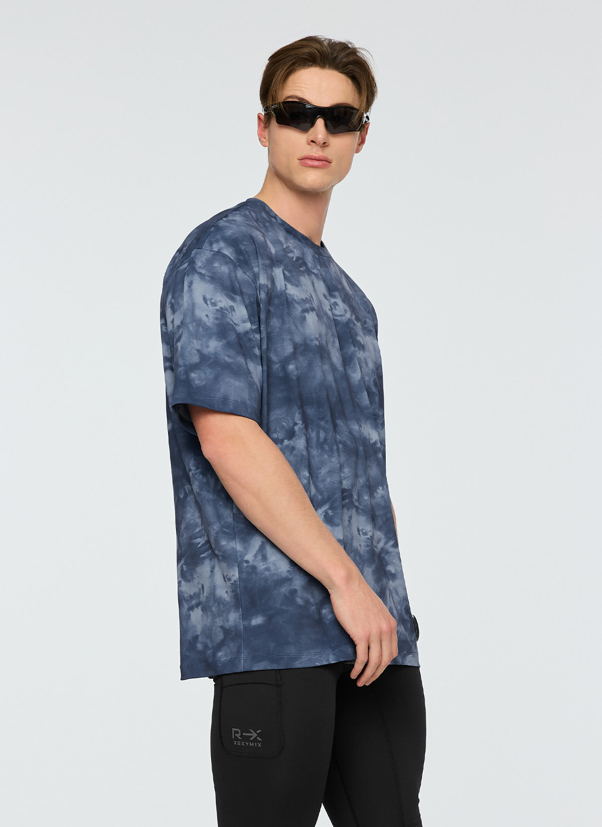 RX Men's Ice Feather Tie Dye Short Sleeve